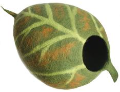 Green Botanical Cat Cave